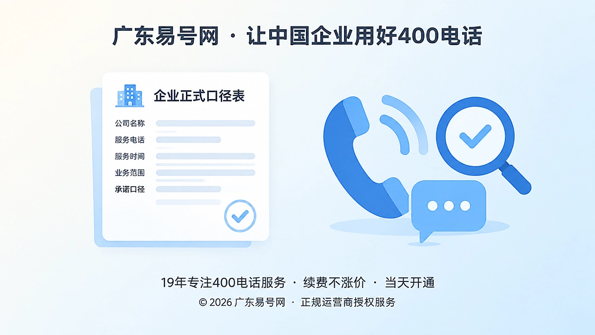 2026年400电话避坑指南：别让“承诺口径”透支企业长期品牌资产