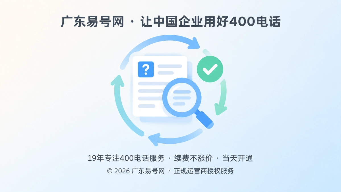 2026年400电话帮助中心：用问题闭环页沉淀精准搜索资产