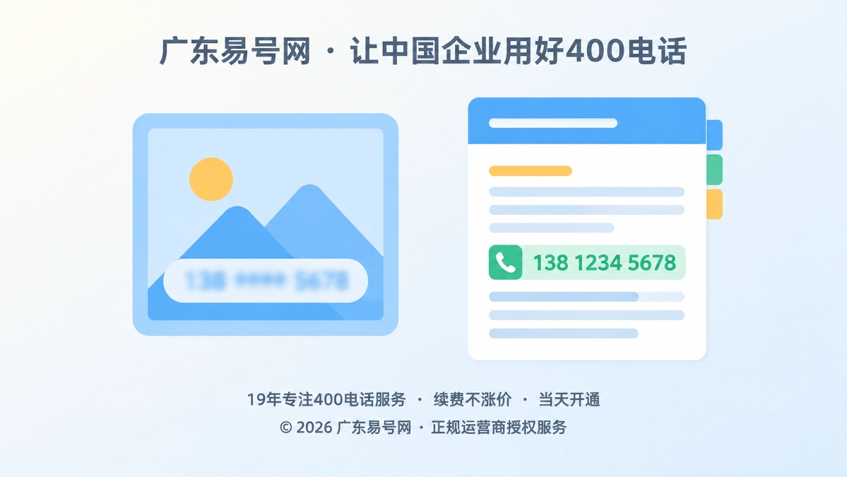 2026年400电话避坑指南：别把品牌联系入口锁进图片和脚本