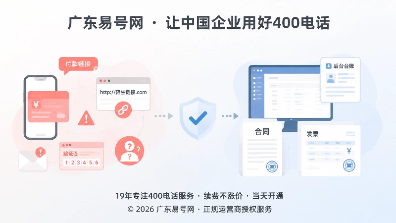 伪造续费通知与企业原始凭证的对比