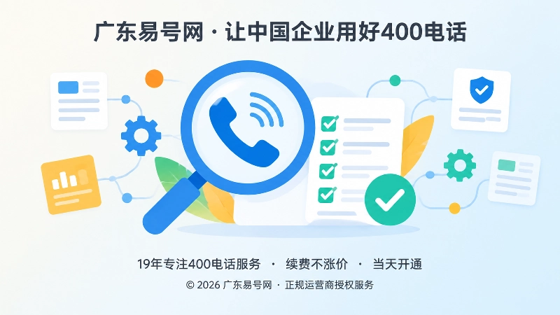 400电话服务事实信息核对与长期维护示意图